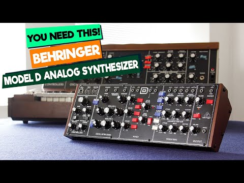 Видео: Обзор BEHRINGER MODEL D | Стоит ли покупать этот легендарный аналоговый синтезатор-клон в 2025 году?