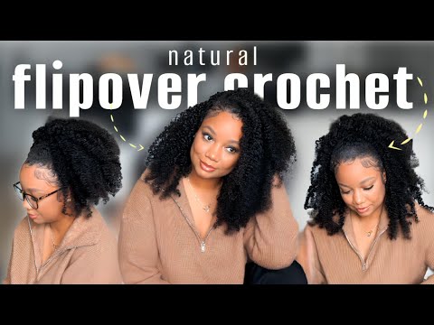 Видео: Вязание крючком с натуральными волосами | 4B 4C Naturals при участии Hot Braid Hair