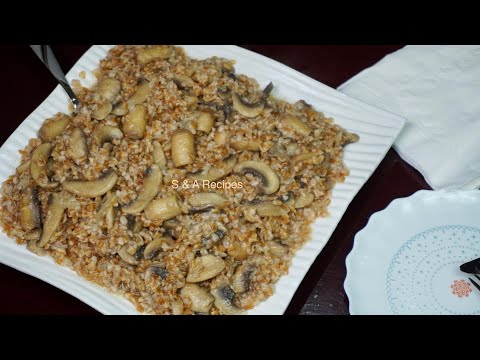 Видео: Սնկով  և հաճարով փլավ | Spelt and mushroom pilaf | Плов из полбы и шампиньонов