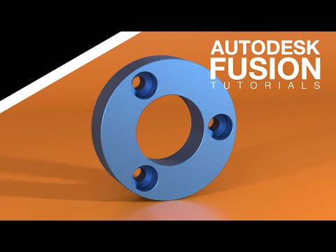 Видео: Fusion 360 для начинающих — Урок 6 — Вращение и узор (2023)