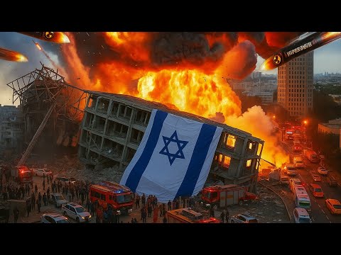 Видео: «😱Иранский удар потряс🚀 Тель-Авив🔥»