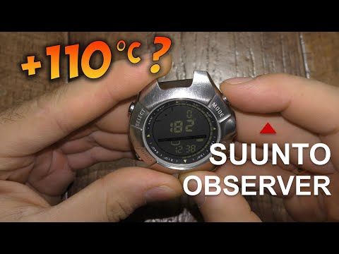Видео: Ремонт часов Suunto Observer. Температура 110 градусов.