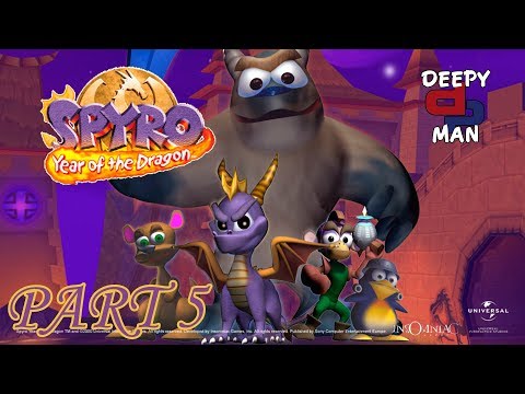 Видео: Прохождение Spyro: Year of the Dragon #5 - Мир Дневного Сада и База сержанта Бёрда