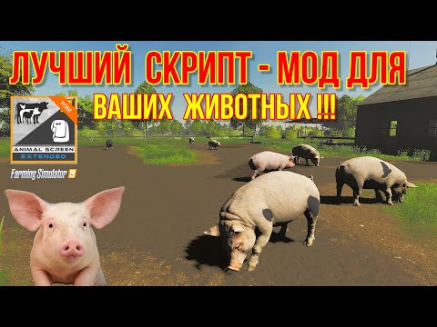 Видео: ✅ FS 19 ЛУЧШИЙ СКРИПТ - МОД ДЛЯ ВАШИХ ЖИВОТНЫХ
