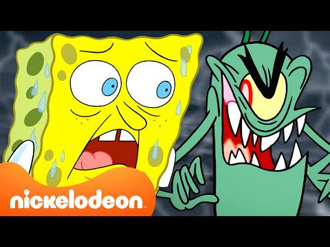 Видео: Губка Боб | Планктон творит ЗЛО 2 часа подряд! 😈 | @SpongeBobOfficial | Nickelodeon Cyrillic