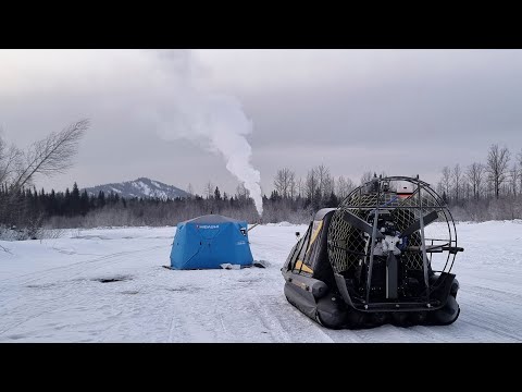 Видео: РЫБАЛКА. ТАЙГА. СИБИРЬ. НА АЭРОЛОДКЕ ВЕЗДЕХОДЕ ЗА ХАРИУСОМ.