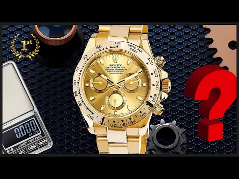 Видео: Часовой ломбард дает ответ на вопрос сколько золота в оригинальных часах Rolex Daytona!