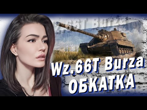 Видео: Wz.66T Burza - СОВСЕМ НЕ ПОНРАВИЛАСЬ, НО...