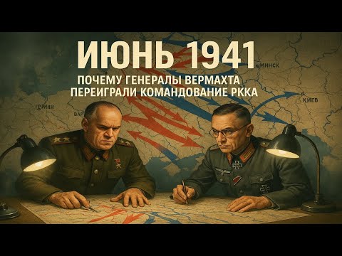 Видео: Июнь 1941. Почему генералы Вермахта переиграли командование РККА