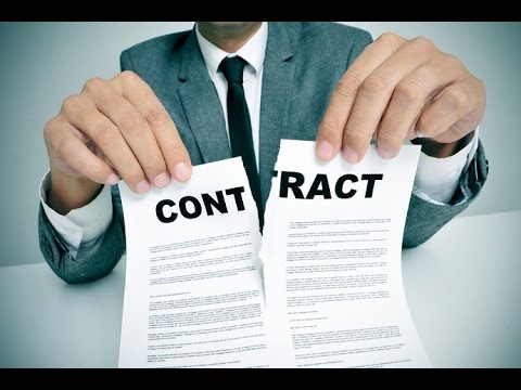 Видео: Проблемы Одностороннего Отказа От Договора Оказания Услуг