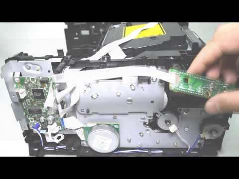 Видео: Ремонт и полная разборка принтера brother  Hl-2132R