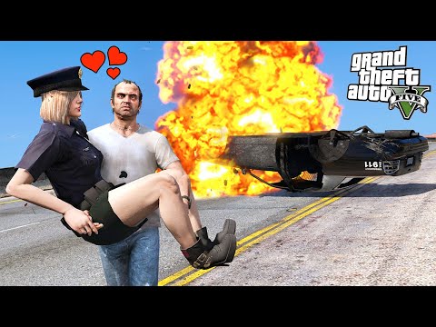 Видео: ТРЕВОР ВСТРЕТИЛ СИМПАТИЧНОГО ПОЛИЦЕЙСКОГО! - GTA 5 Реальная Жизнь (Моды ГТА 5)