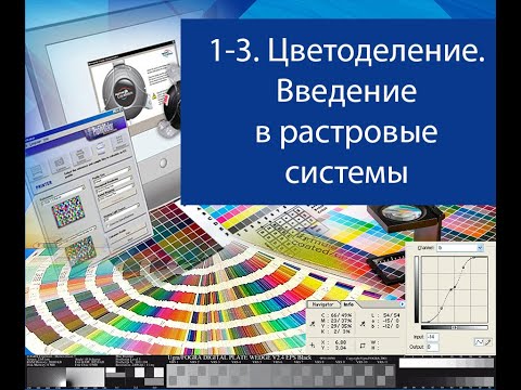 Видео: Цветоделение 3 Введение в растровые системы