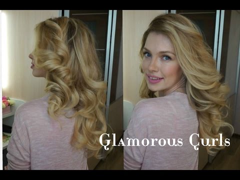 Видео: Голливудские локоны на плойку ♥ Укладка волос ♥ Glamorous Curls - Beautymaker