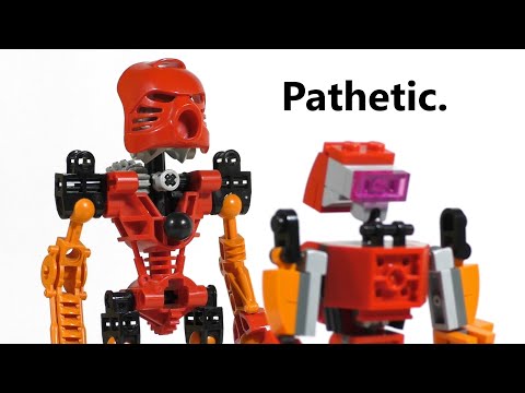 Видео: Таху 2001 против Таху 2023 (Bionicle vs LEGO Icons)