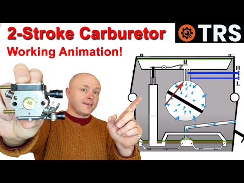 Видео: КАК РАБОТАЕТ КАРБЮРАТОР БЕНЗОПИЛЫ — Анимированное видео! (Крейг Киркман)