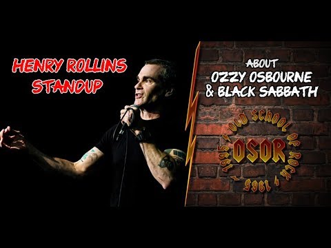 Видео: Стендап Генри Роллинза: Как я встретил Оззи Осборна