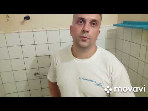 Видео: Вырез в чугунной ванне