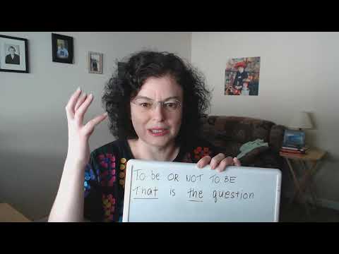Видео: THIS и THAT. УКАЗАТЕЛЬНЫЕ МЕСТОИМЕНИЯ. РАЗБИРАЕМ "TO BE OR NOT TO BE, THAT IS THE QUESTION"