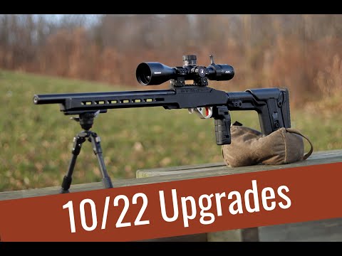 Видео: Ствол EABCO 10/22 18 дюймов Accuracy и прицел DiscoveryOpt 3-15x LHT — отличное сочетание с 10/22