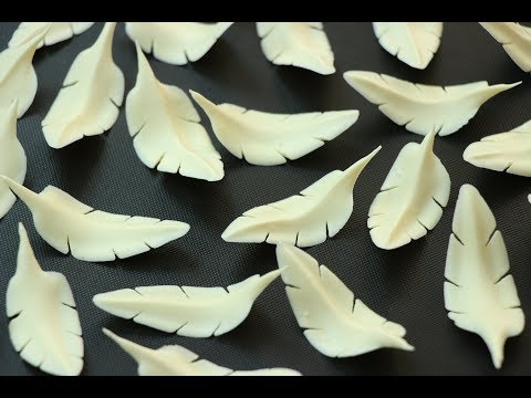 Видео: Как сделать ШОКОЛАДНЫЕ ПЕРЬЯ ✧ Шоколадный Декор ✧ How to Make Chocolate Feathers