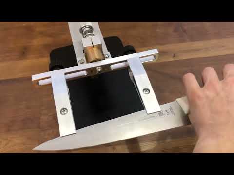 Видео: Платформа для точилки KosiM с поворотным механизмом.