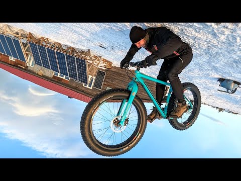 Видео: Таганай,на велосипеде зимой! Челябинск едет шатать Таганай