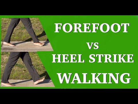 Видео: Ходьба с упором на переднюю часть стопы и пятку: более детальное исследование