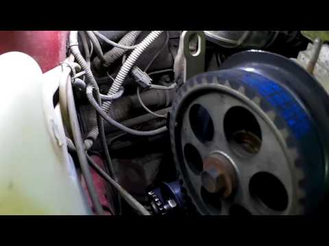 Видео: Замена ремня грм 8-ми клапанный 1.6l мотор!