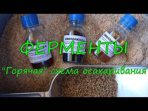 Видео: Ферменты. "Горячая" схема осахаривания.