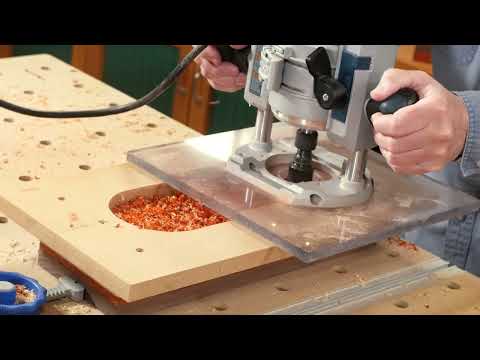 Видео: Один кусочек для создания красивых мисок, подносов, коробок и многого другого! CMT Bowl and Tray ...