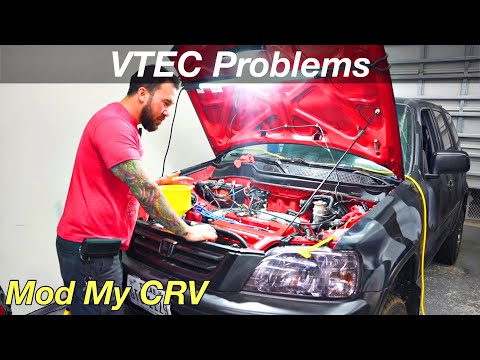 Видео: Руководство по VTEC для B20 завершено. Проблемы есть. Модернизирую CRV Rd1. Замена головки блока ...
