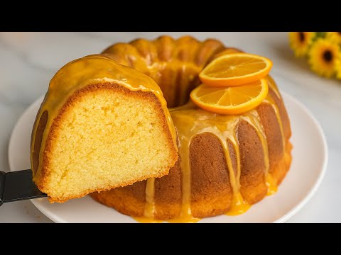 Видео: Самый простой и вкусный апельсиновый пирог, который тает во рту!! Быстрый и простой рецепт!
