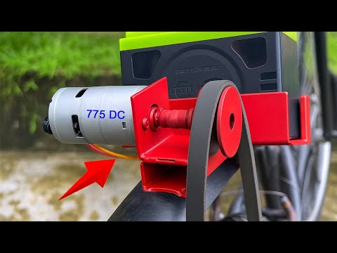 Видео: Отличная идея! Мотоцикл с двигателем 775 просто снесёт вам крышу.