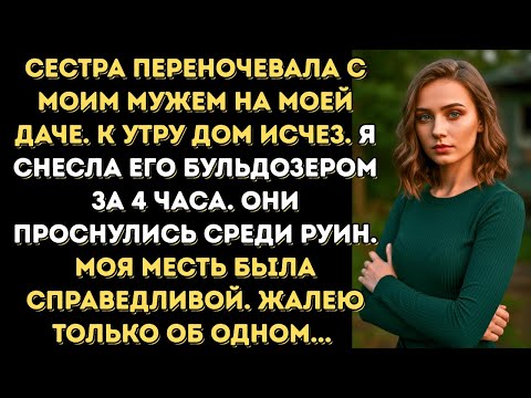Видео: Муж втайне увез мою сестру на нашу дачу с ночевкой, но утром на месте дома их ждали только обломки…