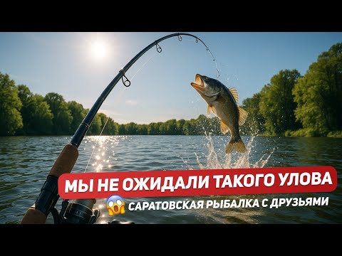 Видео: VLOG. Мы не ожидали такого улова... Саратовская рыбалка в друзьями.