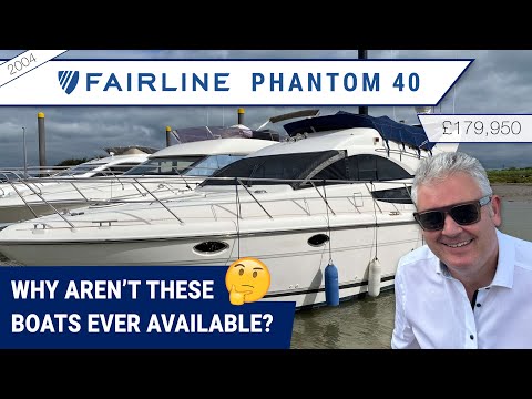 Видео: Fairline Phantom 40 2004 года — почему эти лодки так сложно купить?