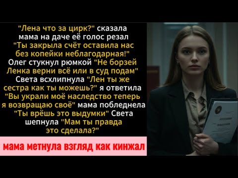 Видео: «Семья вычеркнула меня ради денег, но мой секрет заставил их онеметь от ужаса!»