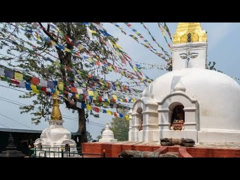 Видео: Катманду,  гуляю вокруг холма Сваямбхунатх. 