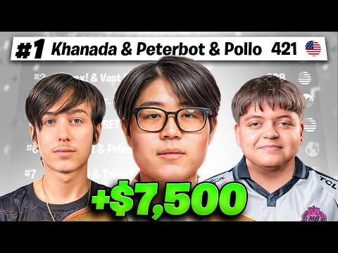 Видео: 1-Е МЕСТО В ФИНАЛЕ FNCS дивизиона 1 с Peterbot и Pollo 🏆 ($7500)