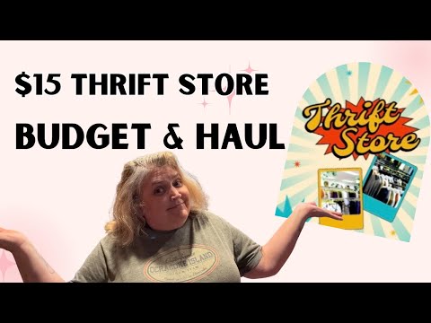Видео: $15 в комиссионном магазине Budget & Haul