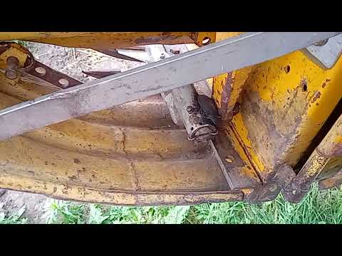 Видео: Сампо500-580.П'ятка коси після 4 га.