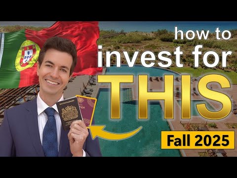 Видео: Самые популярные инвестиции для португальской «Золотой визы» | Осень 2025 г.