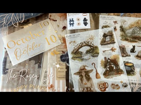 Видео: Подписка на Rosey Life Planner на октябрь