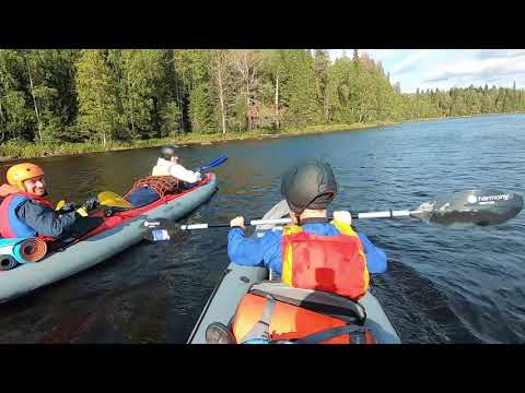 Видео: Сплав. Карелия. Суна 2019. Мини-обзор.