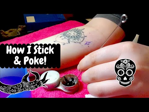 Видео: 💉КАК Я ДЕЛАЮ ТАТУИРОВКИ В СТИК-ЭНД-ПОУК💉