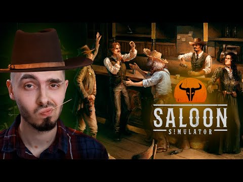 Видео: Открыл новый бизнес и сразу проблемы | Saloon Simulator: Prologue #1