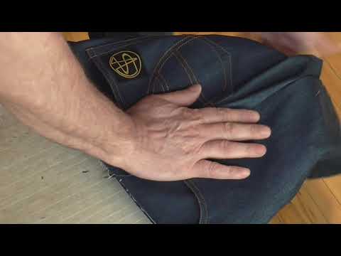 Видео: джинсы боковой шов