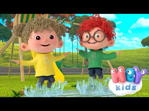 Видео: Скачаме В Локви ☔ Детска песничка | HeyKids