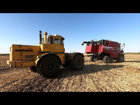 Видео: Уборка урожая 2022. Мы потеряли один комбайн... Это печально....